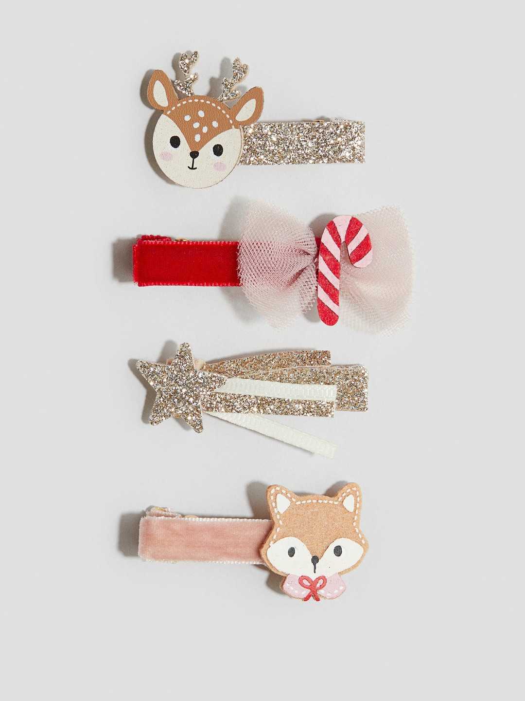 H&M Girls Pack Of 4 Hair Clips