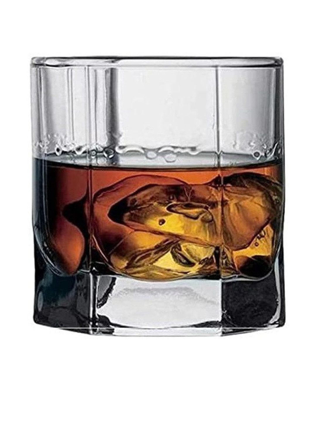 1ST TIME Transparent 6 Pieces Dishwasher Safe Whisky Glasses 150ml Each