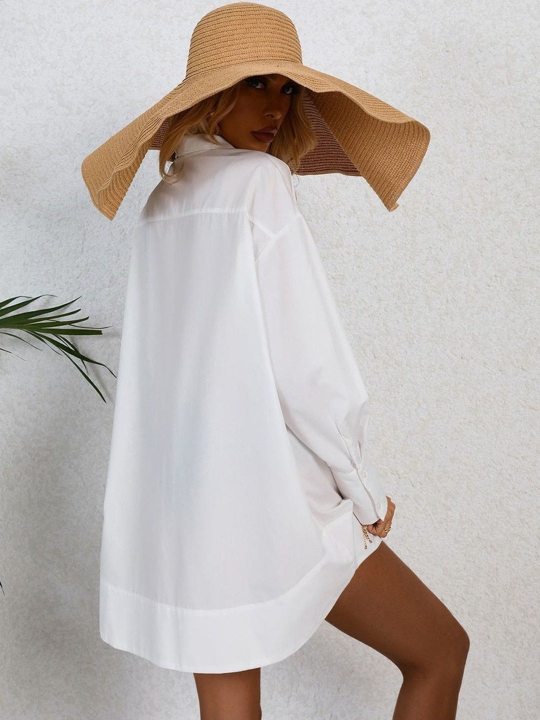 Roadster Spread Collar Cotton Boxy Comfort Shirts