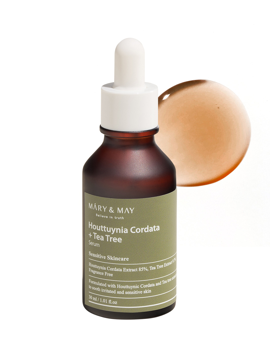 MARY & MAY Houttuynia Cordata + Tea Tree Serum - 30 ml