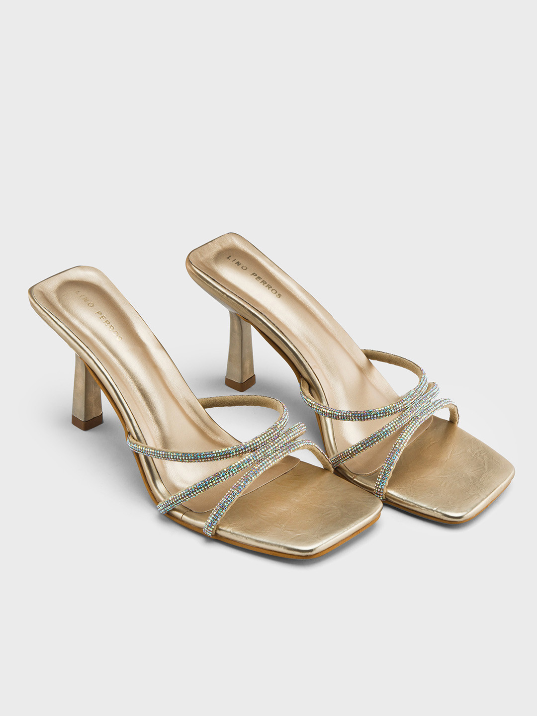 Lino Perros Victoria Women Embellished Stiletto Heel Sandals