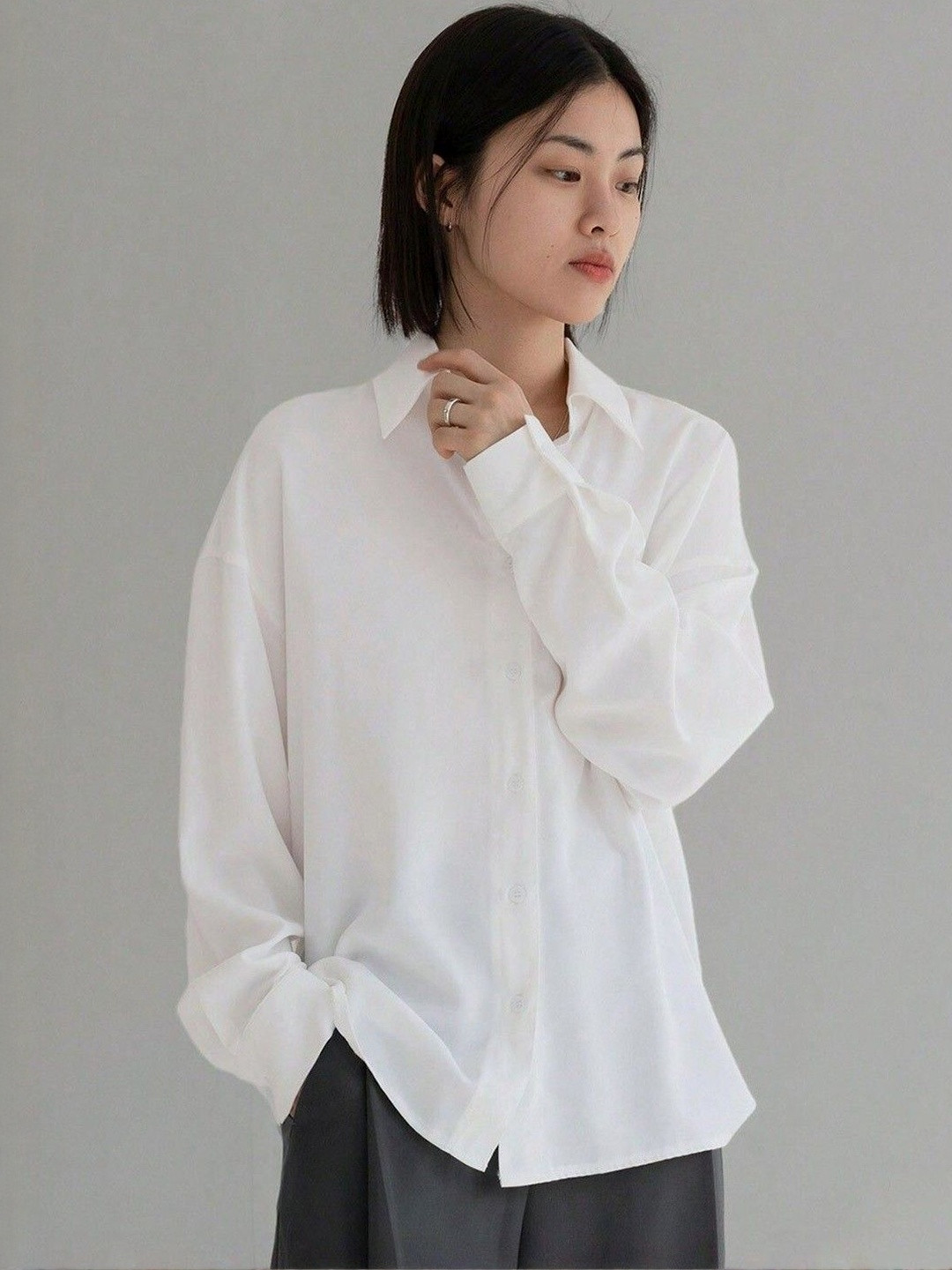Roadster Women Comfort Oversized Cotton Casual Shirts
