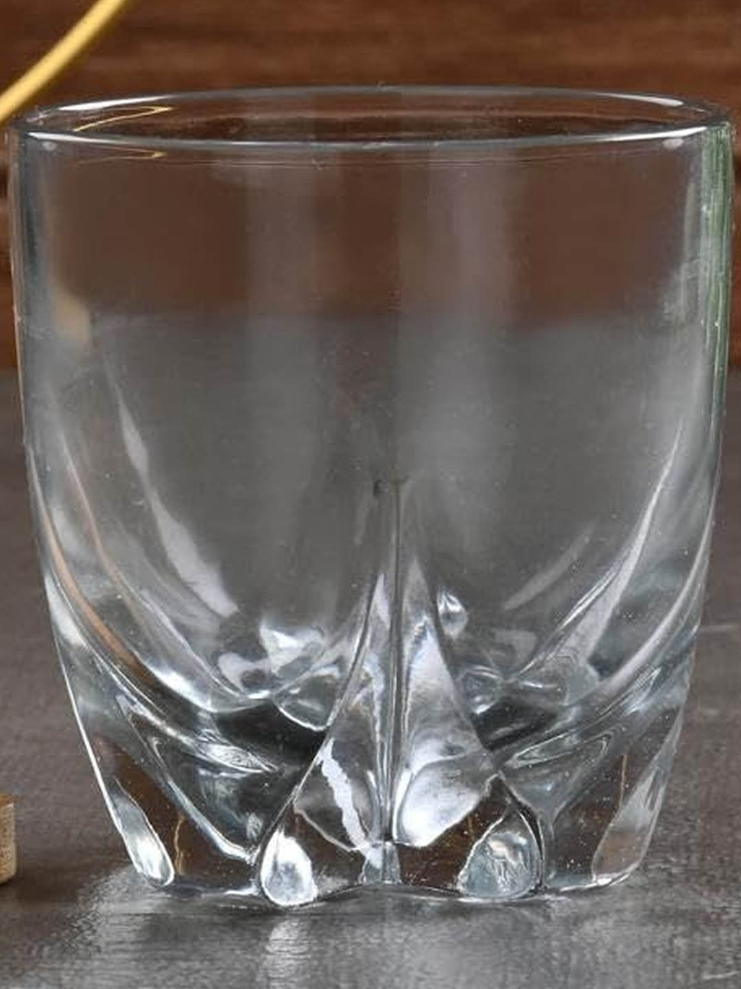 1ST TIME Transparent Set of 6  Whisky Bar Glasses