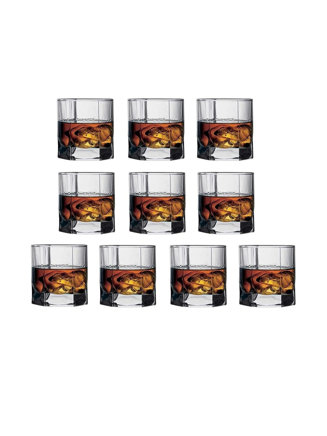 1ST TIME Transparent Glass Whisky Glass