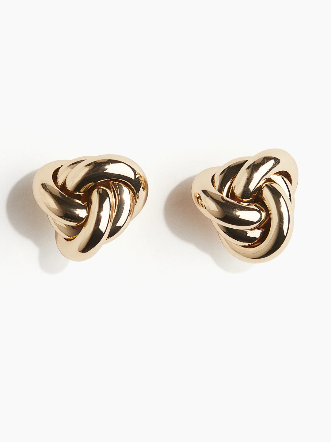 H&M Knot-Look Stud Earrings