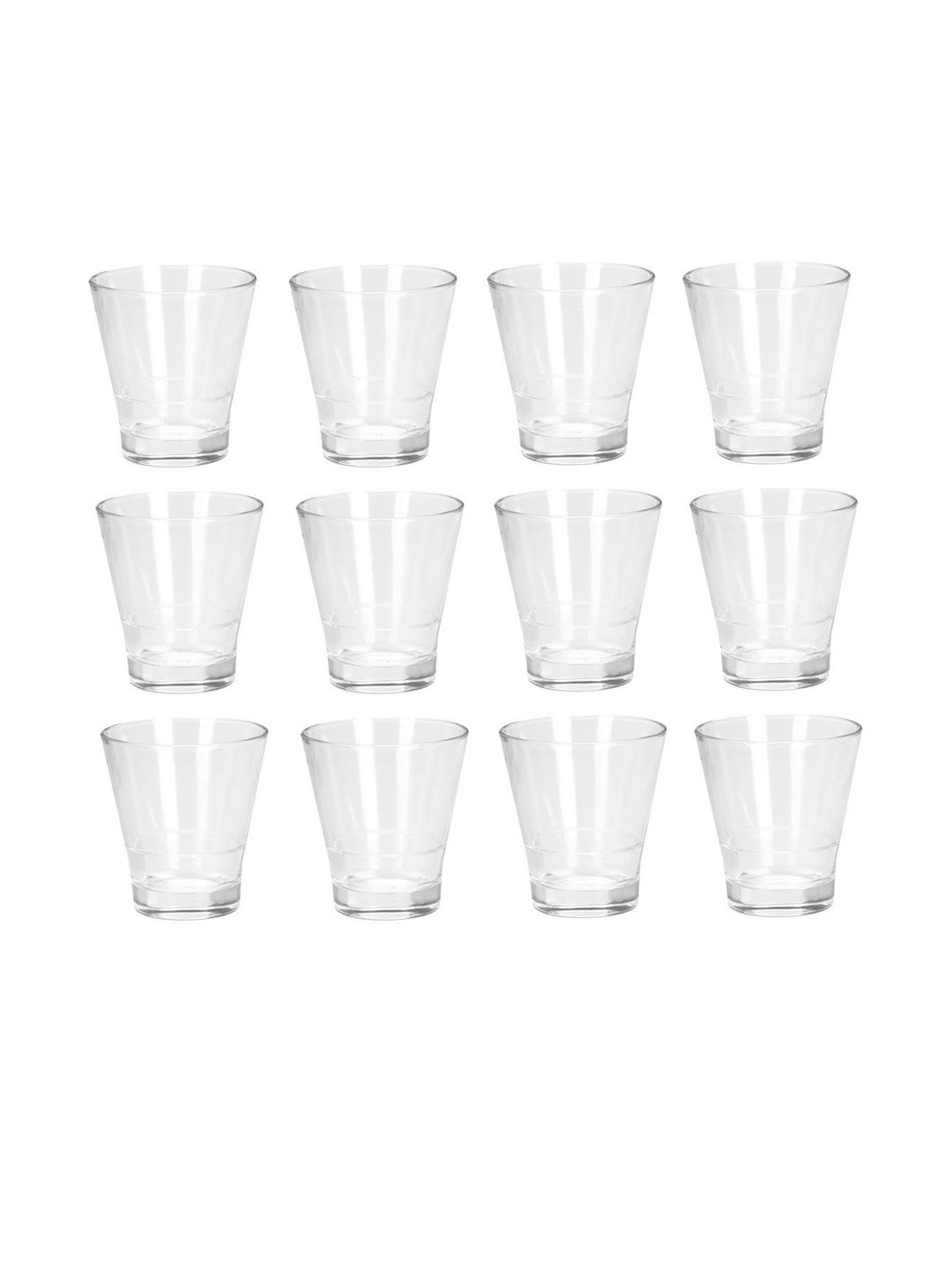 1ST TIME Transparent 12 Pieces Dishwasher Safe Shot Glasses