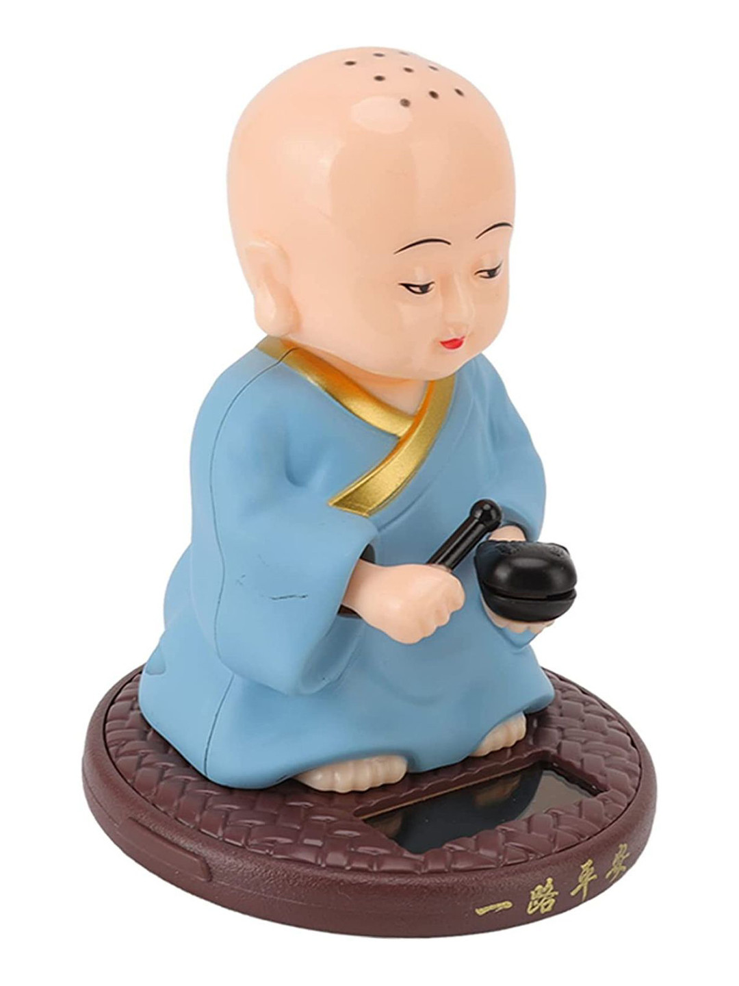 AUGEN Blue Monk C Figure Bobblehead Showpieces