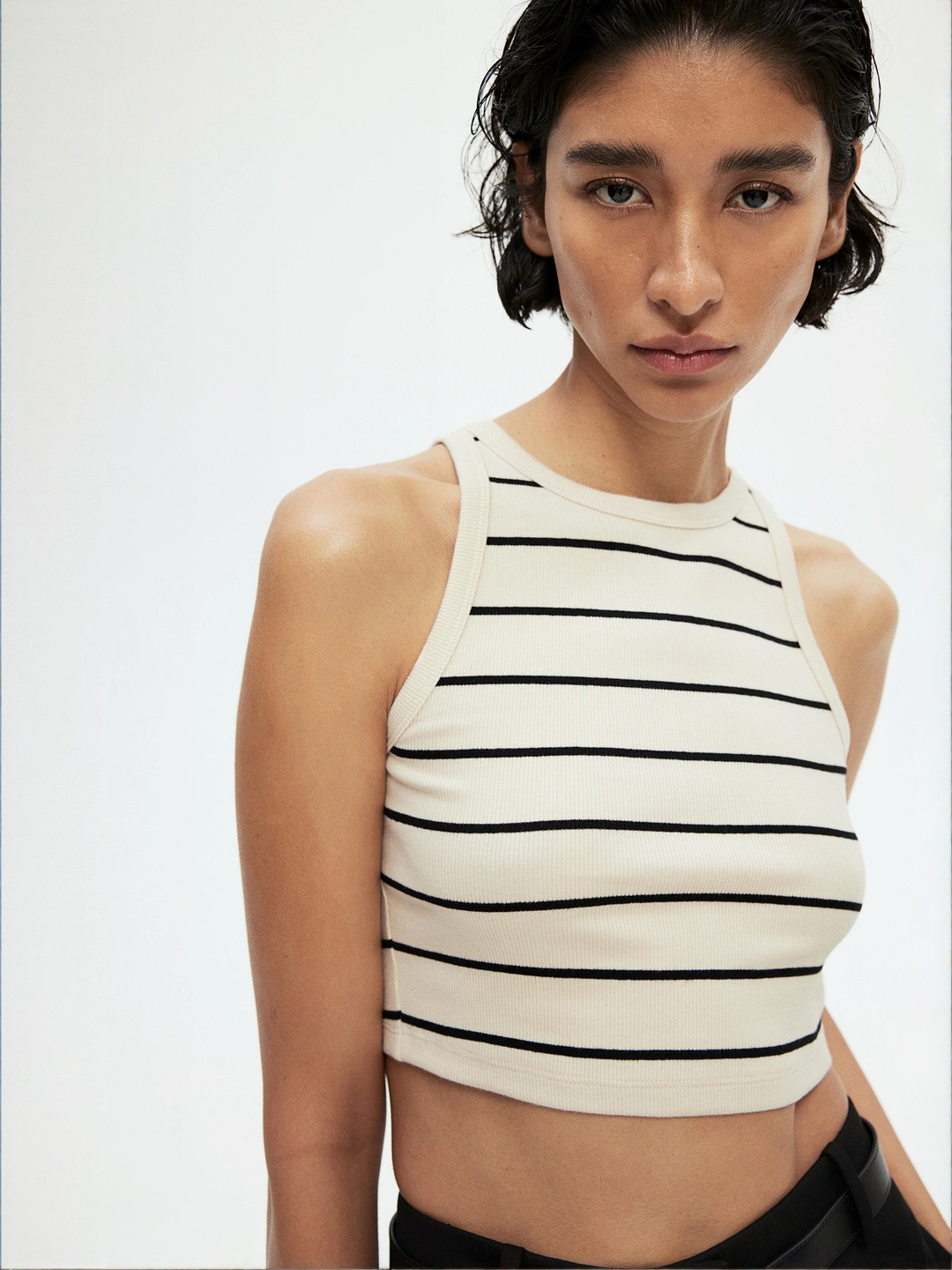 H&M Cropped Vest Top