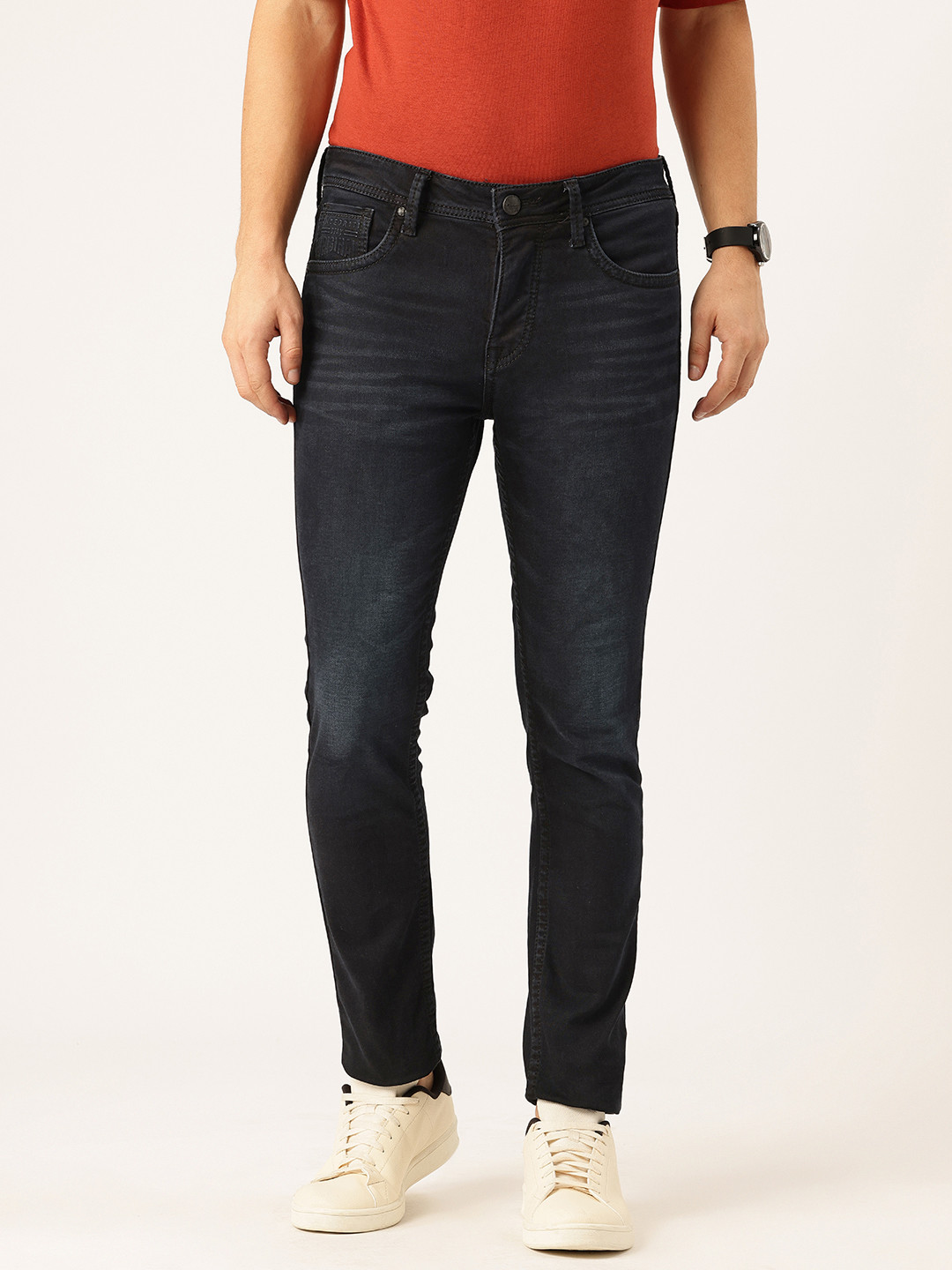 Integriti Men Mid-Rise Stretchable Skinny Fit Jeans