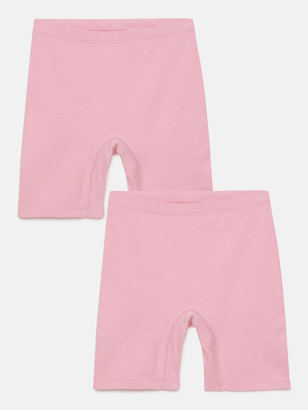 mackly Girls Pack Of 2  Mid-Rise Boy Short Briefs with Innershorts