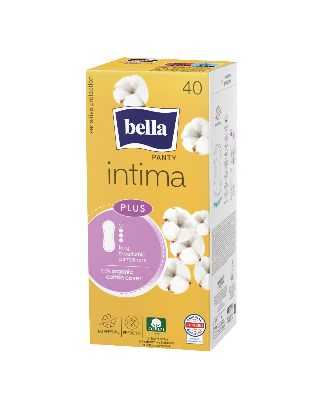 bella Intima Plus Large Pantyliners - 40 Pcs