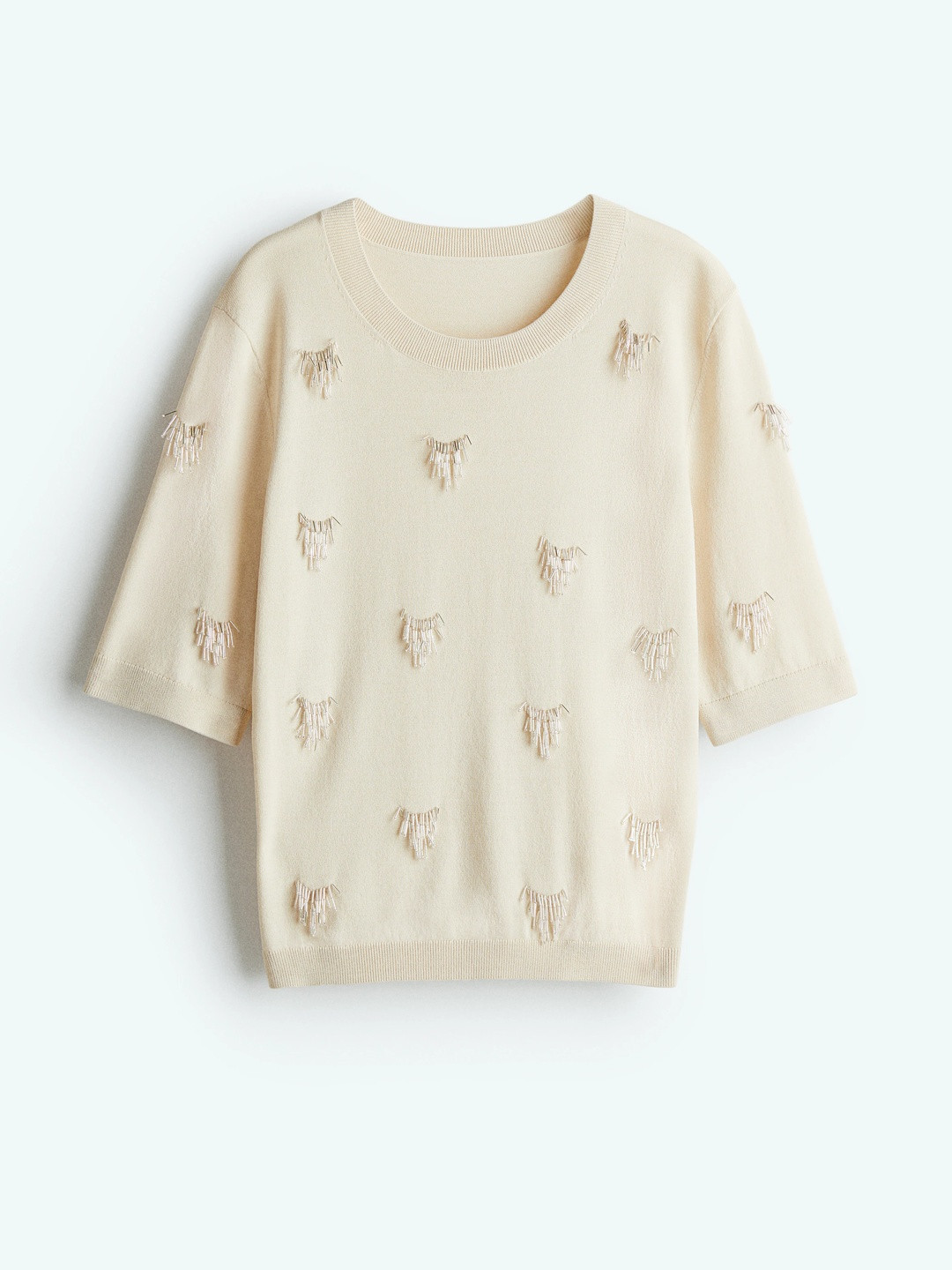 H&M Bead-Embellished Top