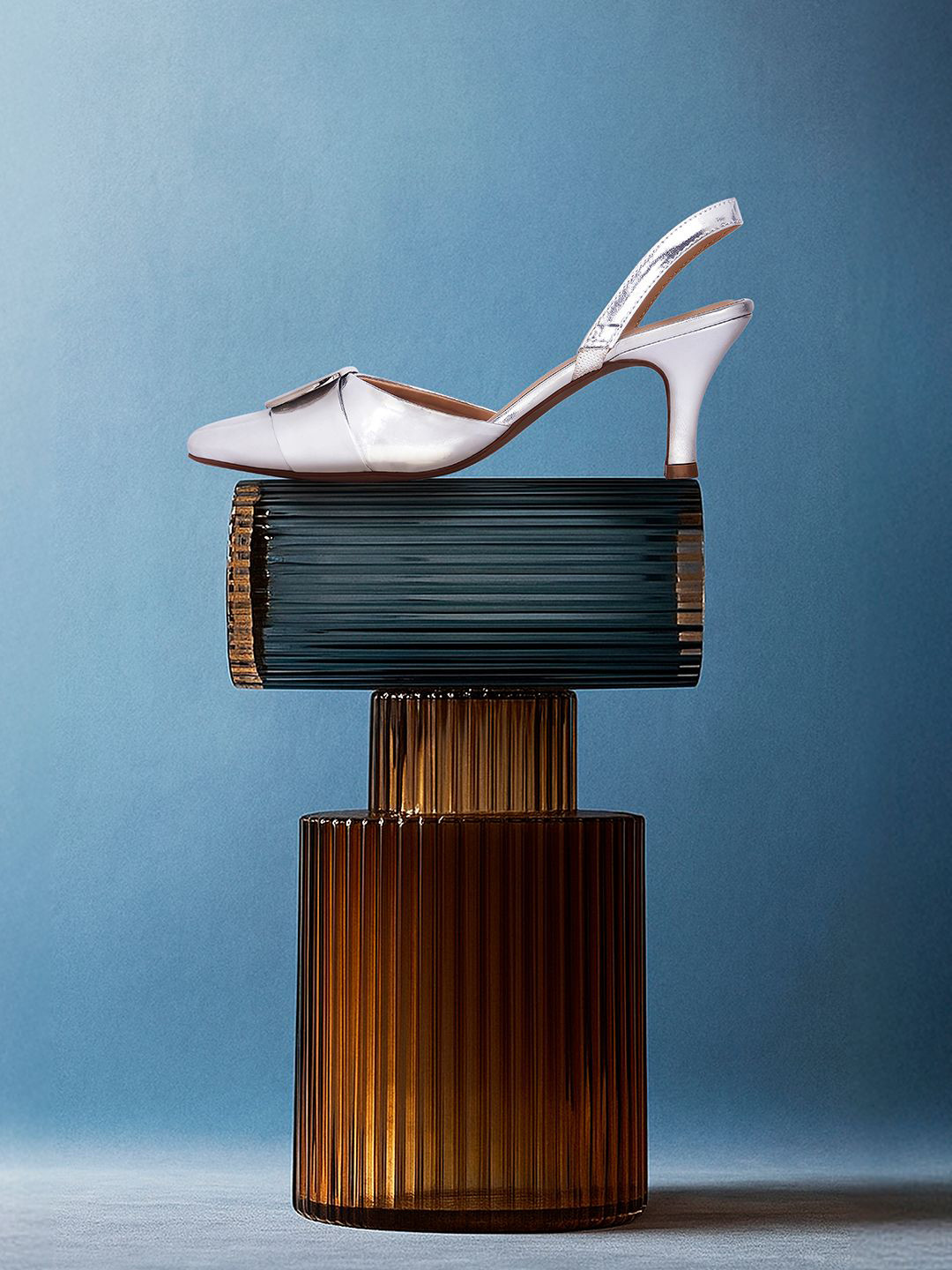 London Rag Women Western Embellished Kitten Heels Pumps