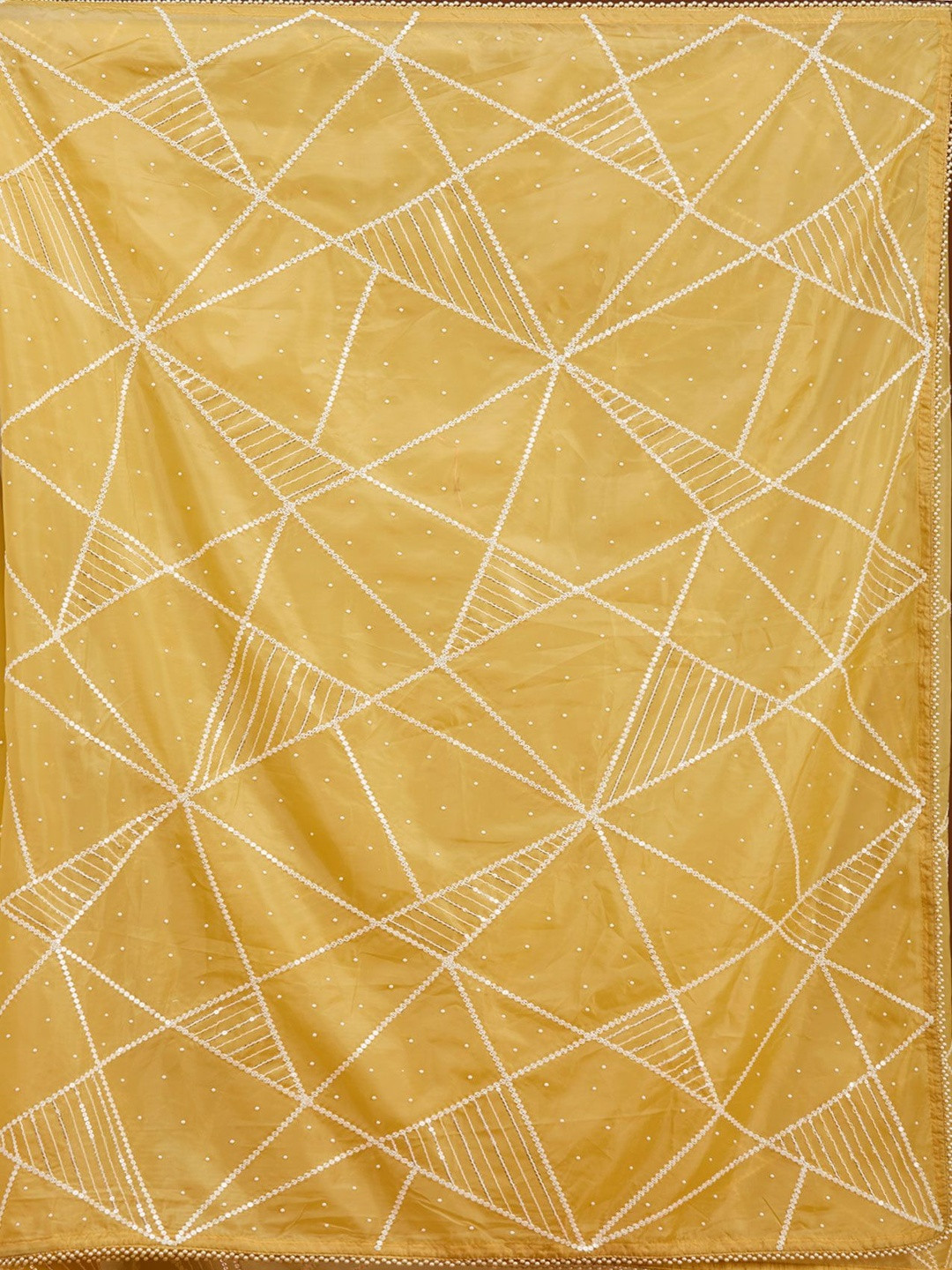 Koskii Women Pearlwork Tissue Saree