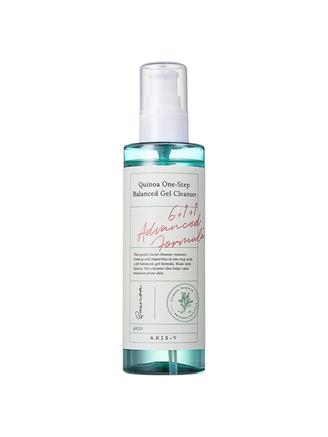 Axis-Y Quinoa One-Step Balanced Gel Cleanser with Centella Asiatica & Calendula - 180 ml