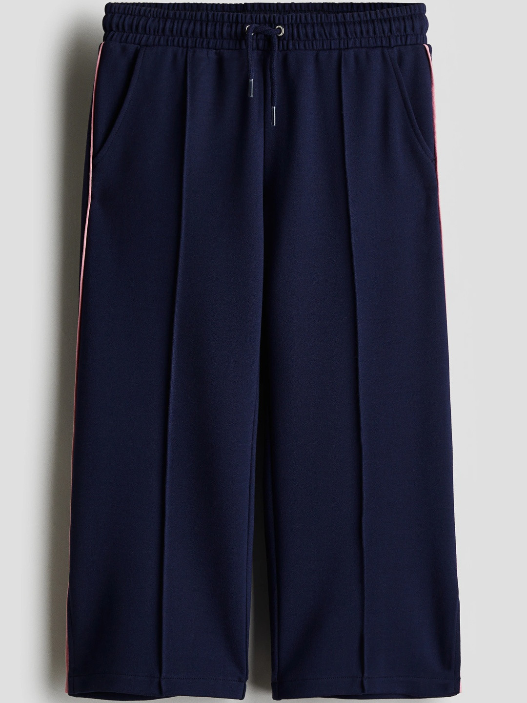 H&M Wide Crease-Leg Trousers