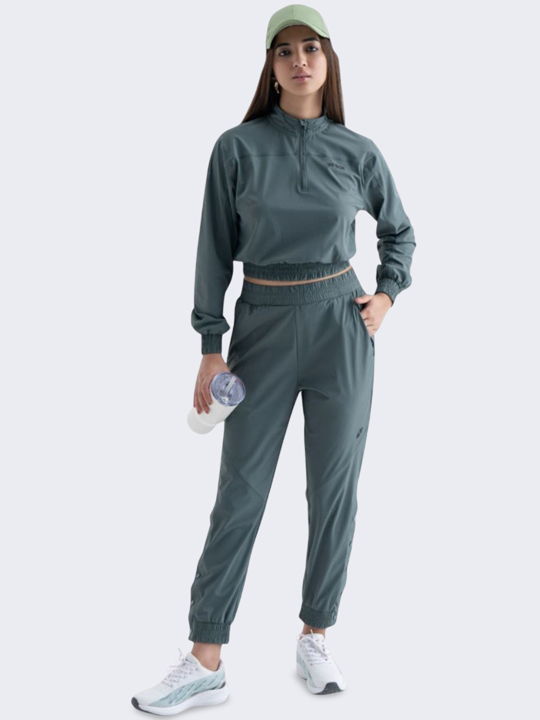 STRCH Women Mandarin Collar MoveMode Lightweight Tailored Jacket