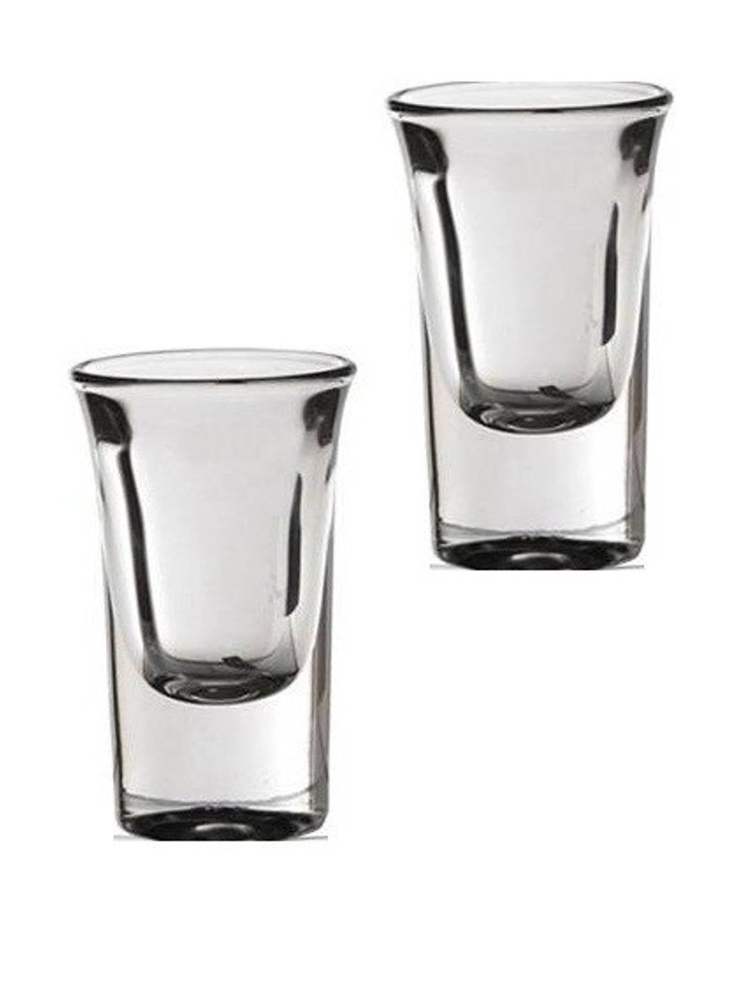 1ST TIME Transparent 2 Pcs Shot Bar Glasses