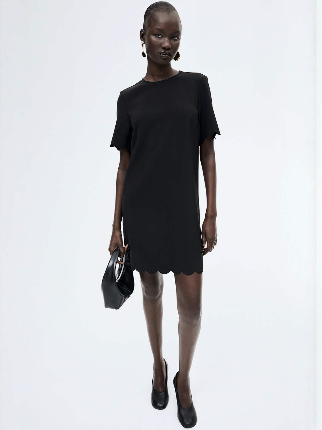 H&M Scalloped Dresses