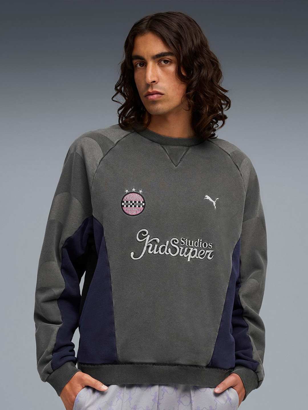 Puma x KIDSUPER Men Crew Sweatshirt