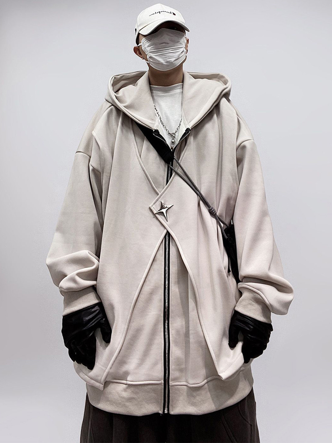 StyleCast x Revolte Men Hooded Long Sleeves Sweatshirt