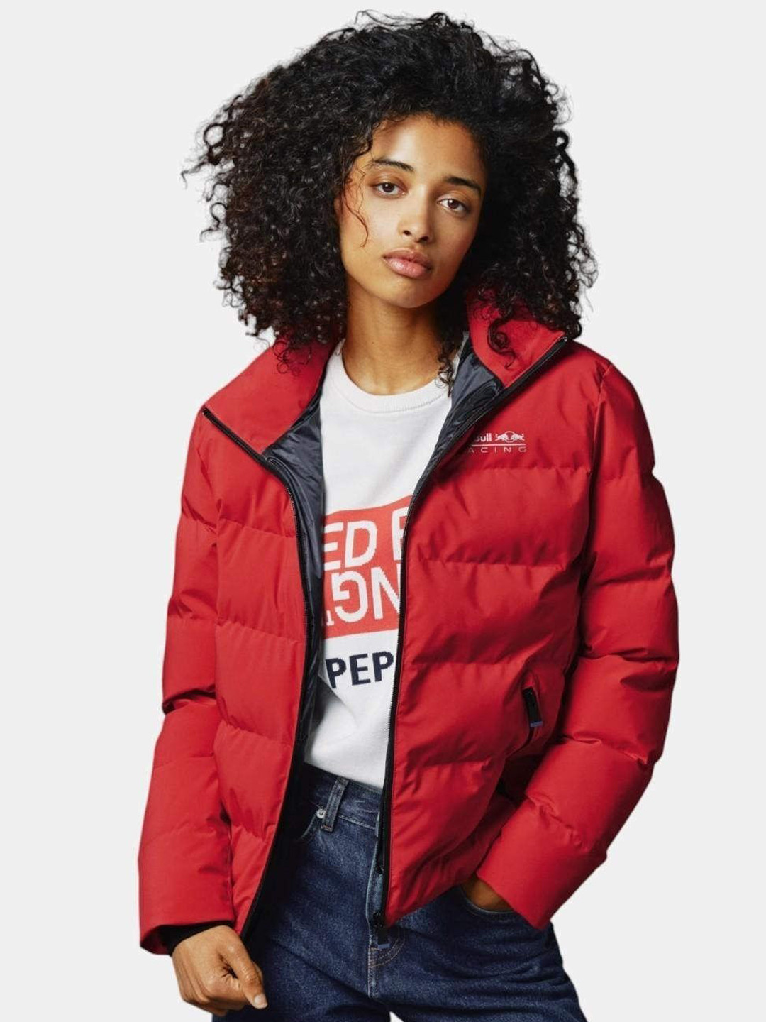 Pepe Jeans X Red Bull Racing City Puffer Hooded Jacket