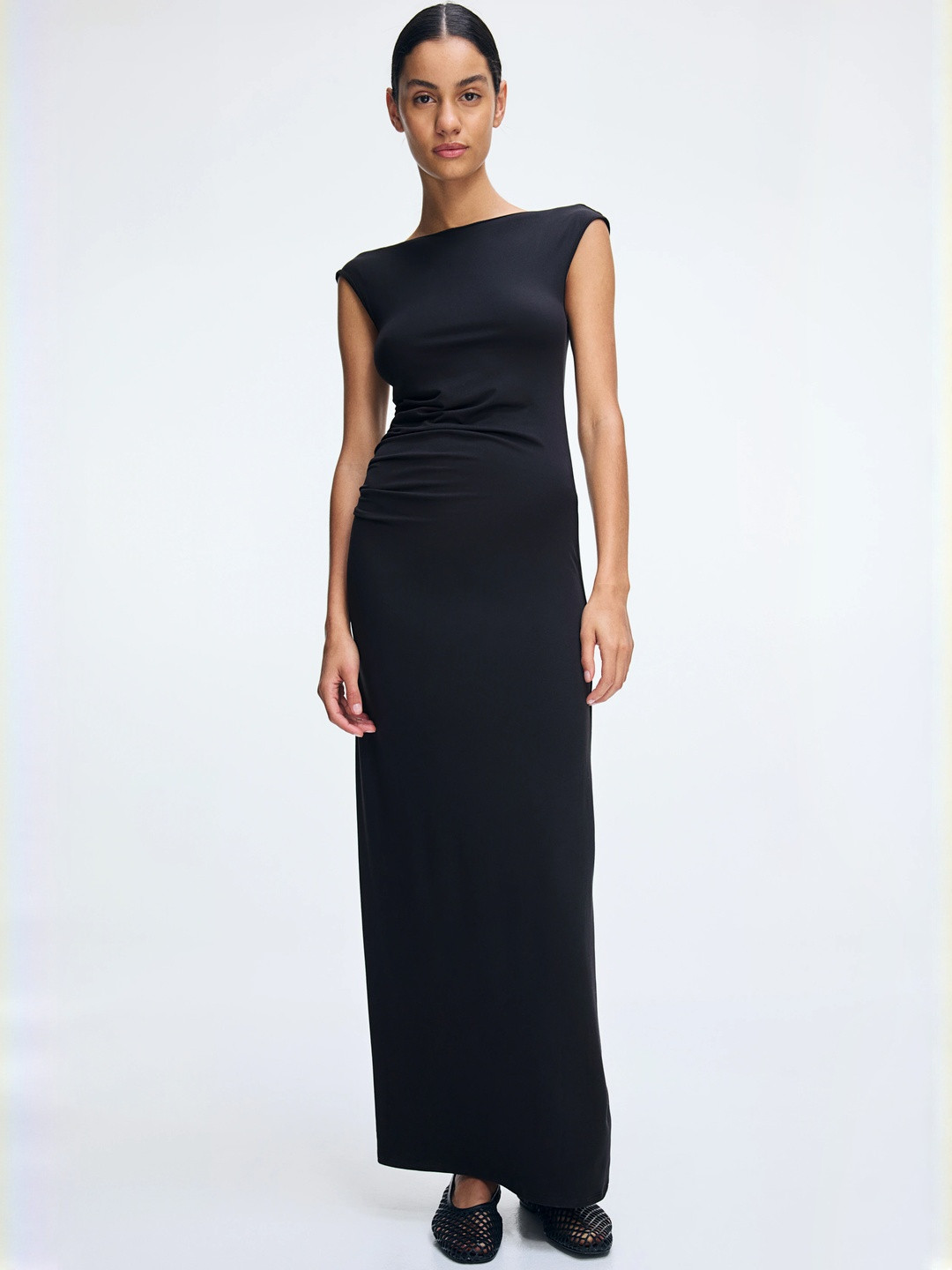 H&M Draped Dodycon Dress