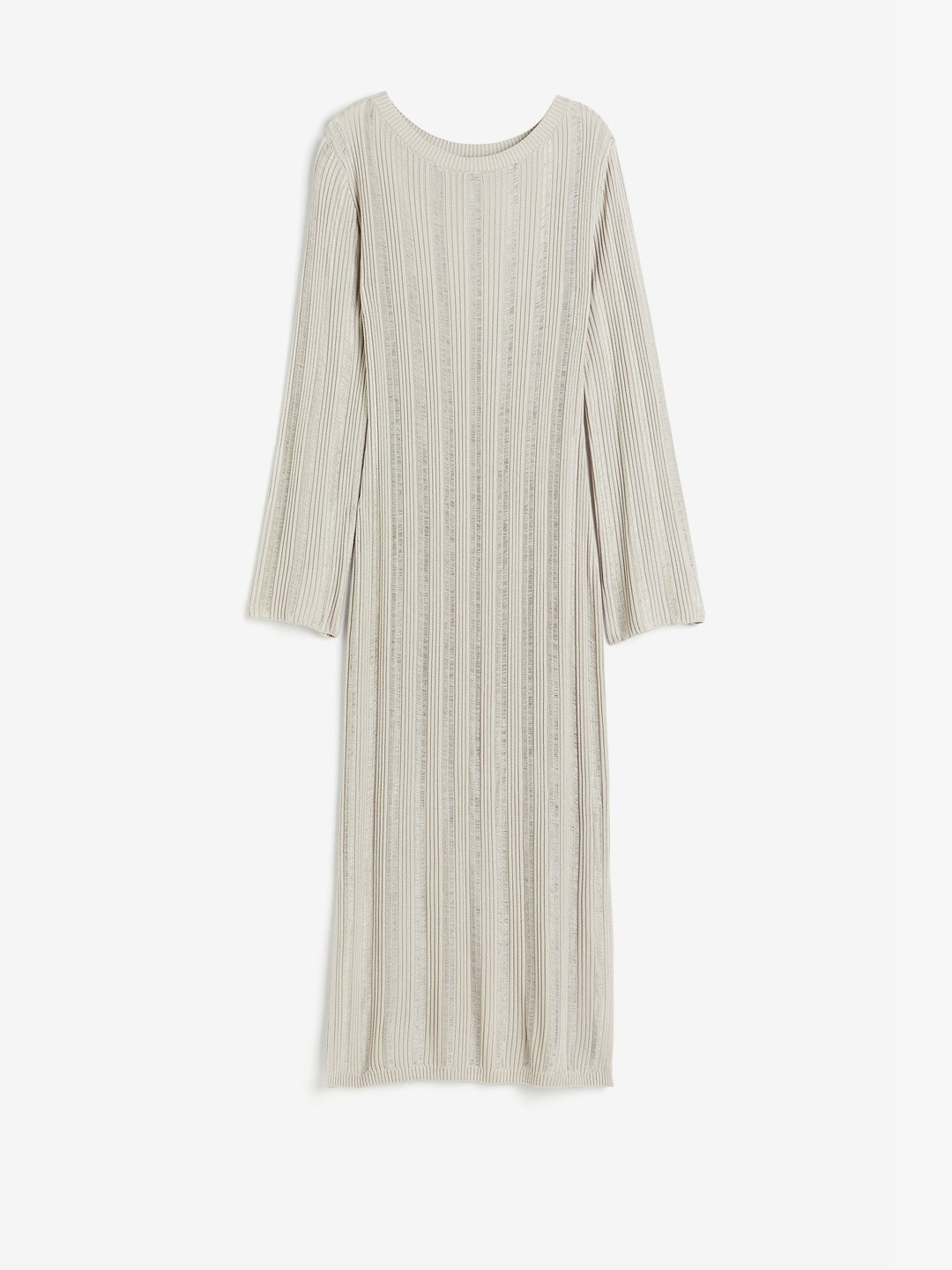 H&M Textured-Knit Bodycon Dress