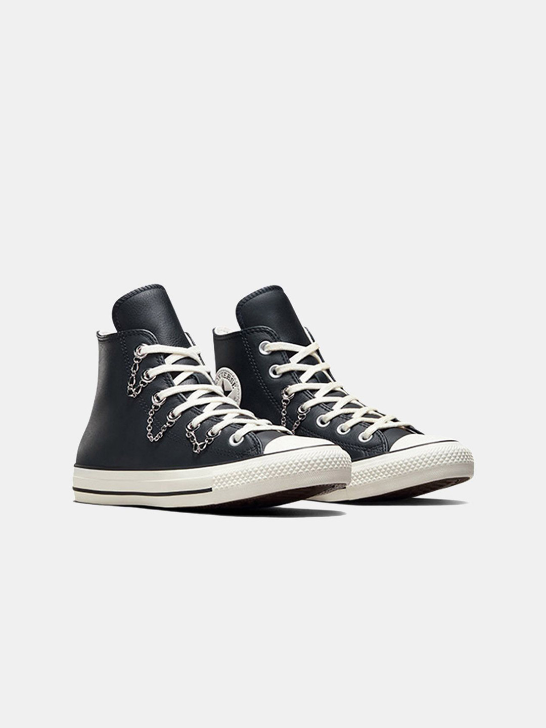 Converse Women Chuck Taylor All Star Cuffs & Leather High Top Sneaker