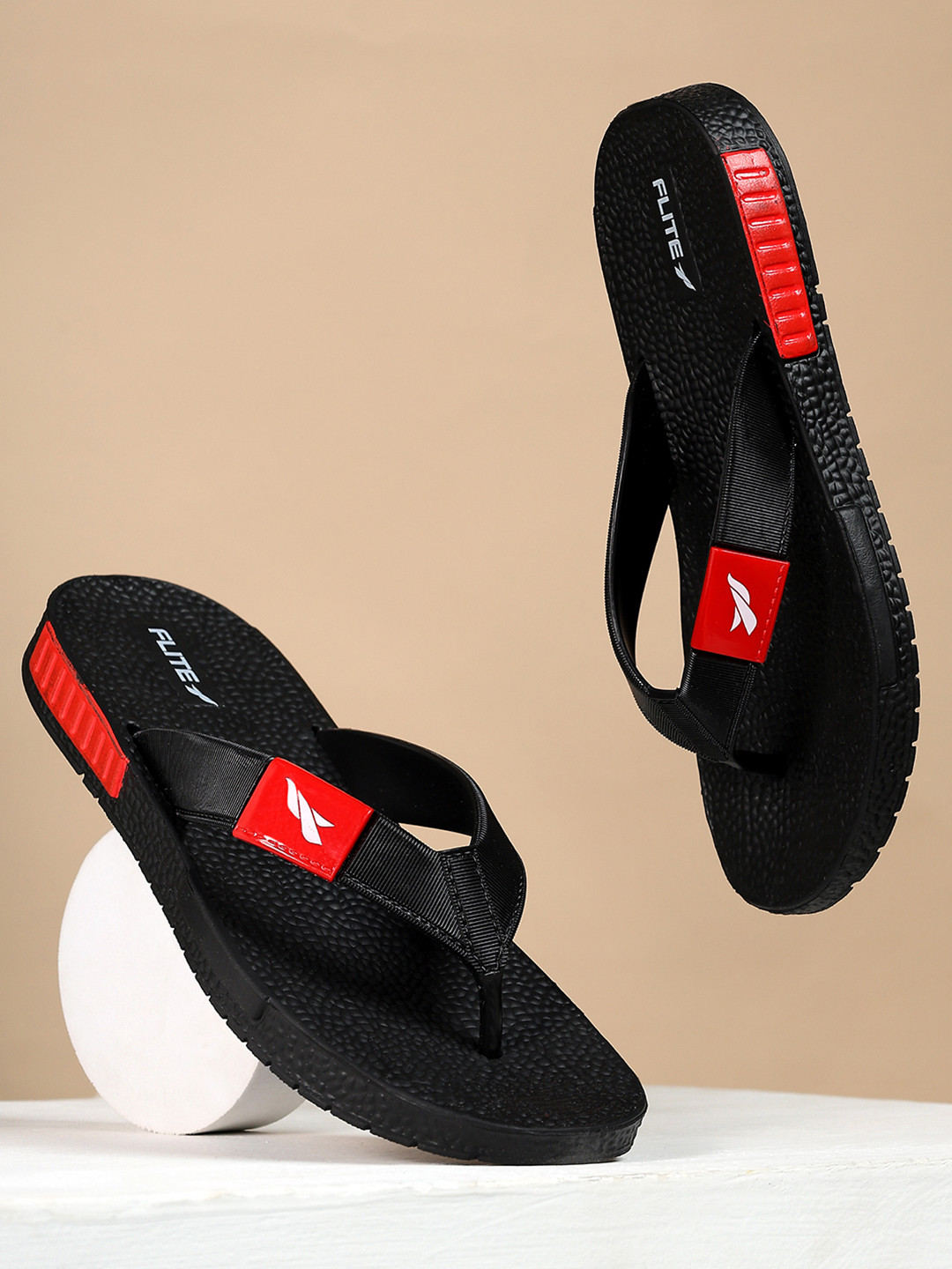 FLITE Men Self Design Thong Flip-Flops