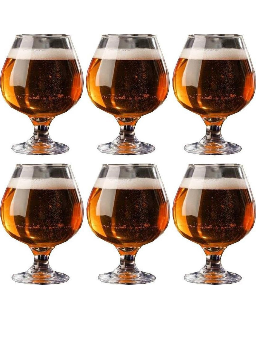 1ST TIME Transparent 6 Pieces Dishwasher Safe Wine Glasses 300ml Each