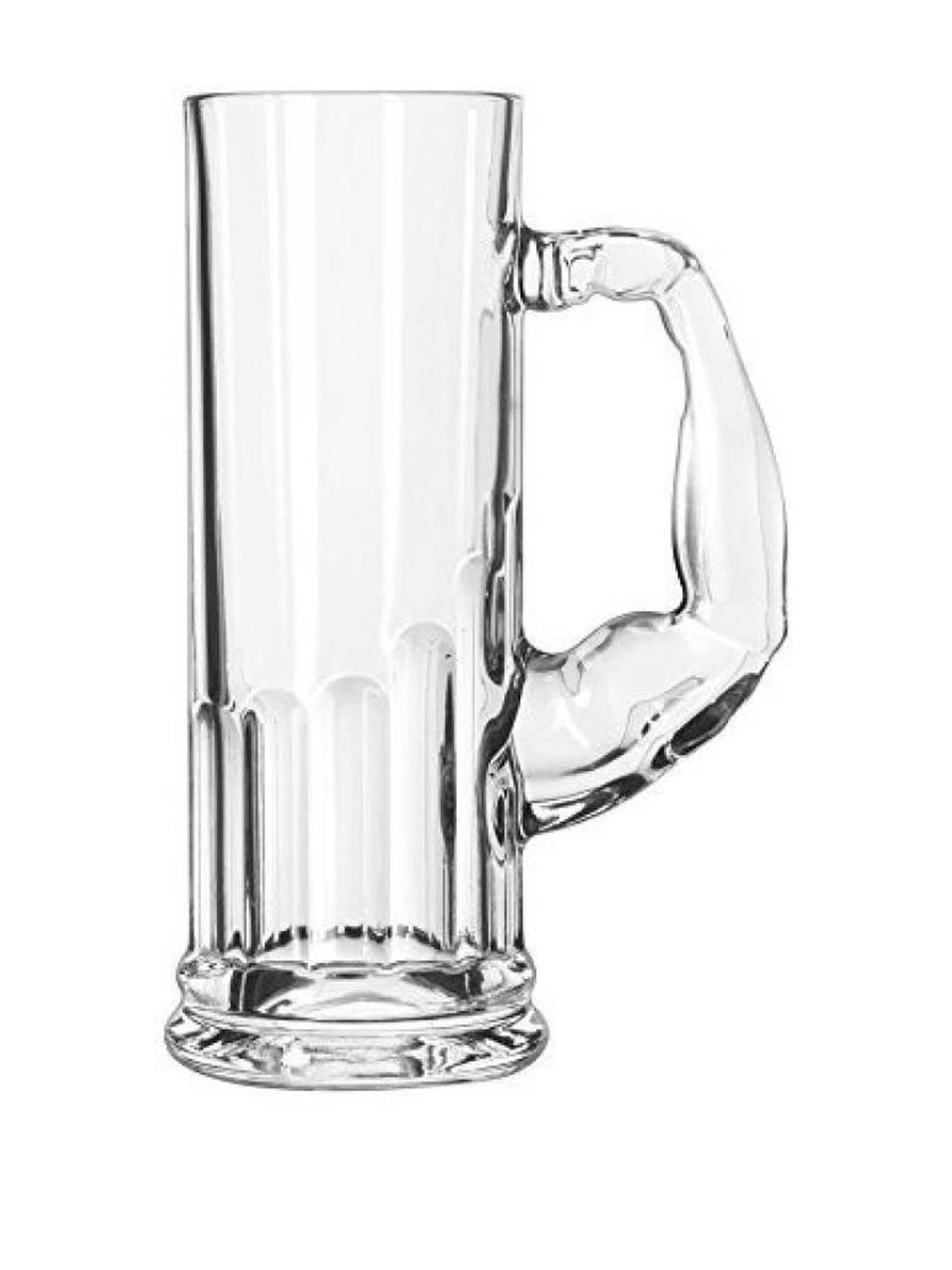 1ST TIME Transparent Dishwasher Safe Beer Glass - 600 ml