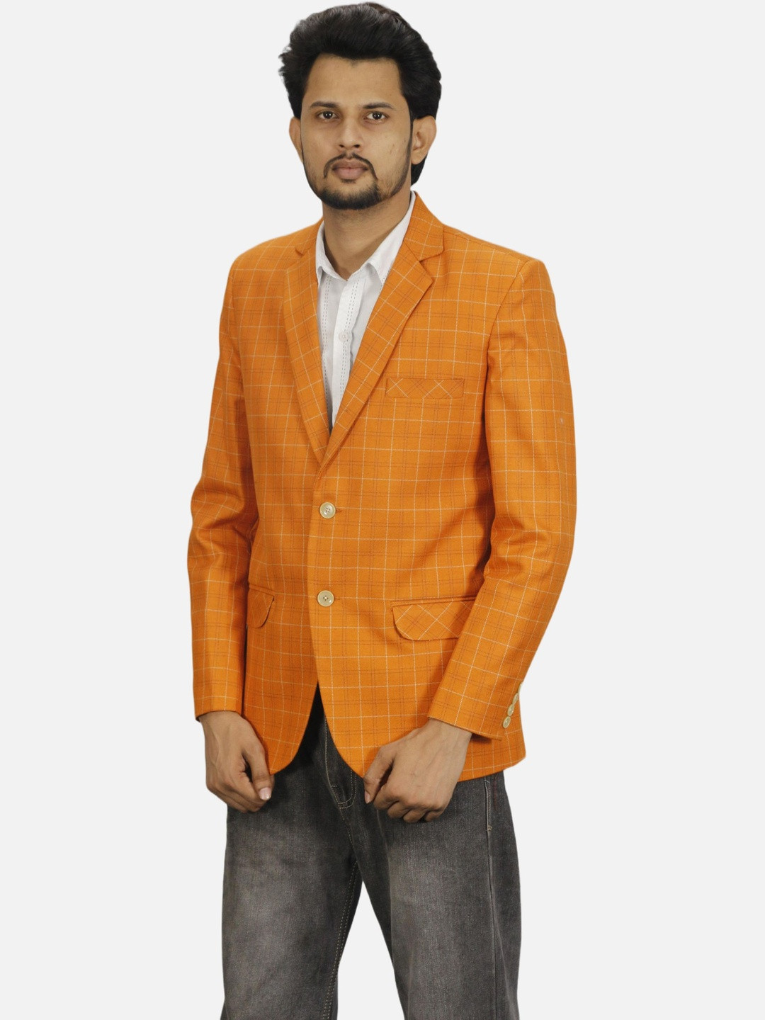 GARGIAN Master Cut Men Notched Lapel Single-Breasted Coat