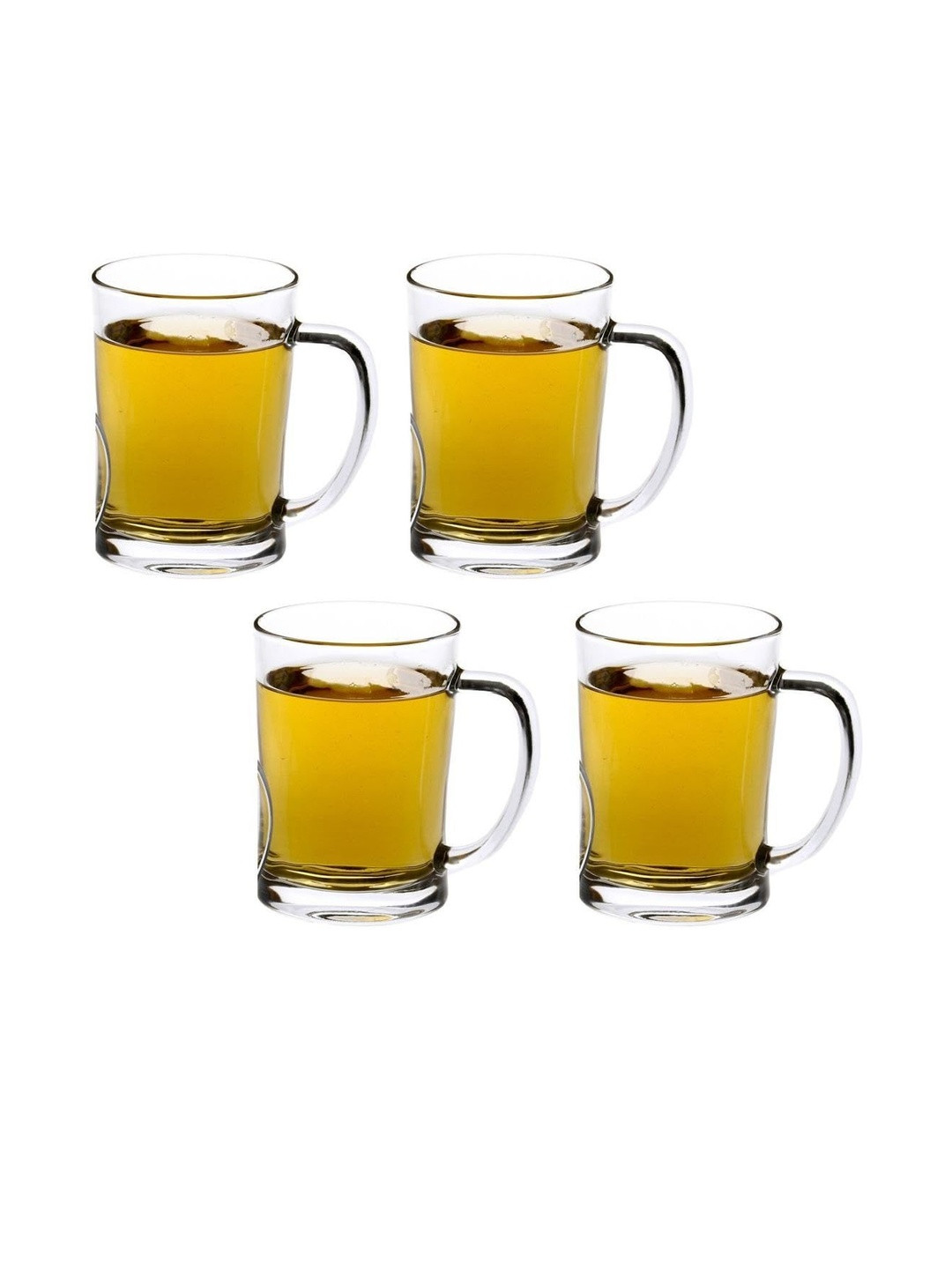 1ST TIME Transparent Set of 4 Beer Bar Glasses