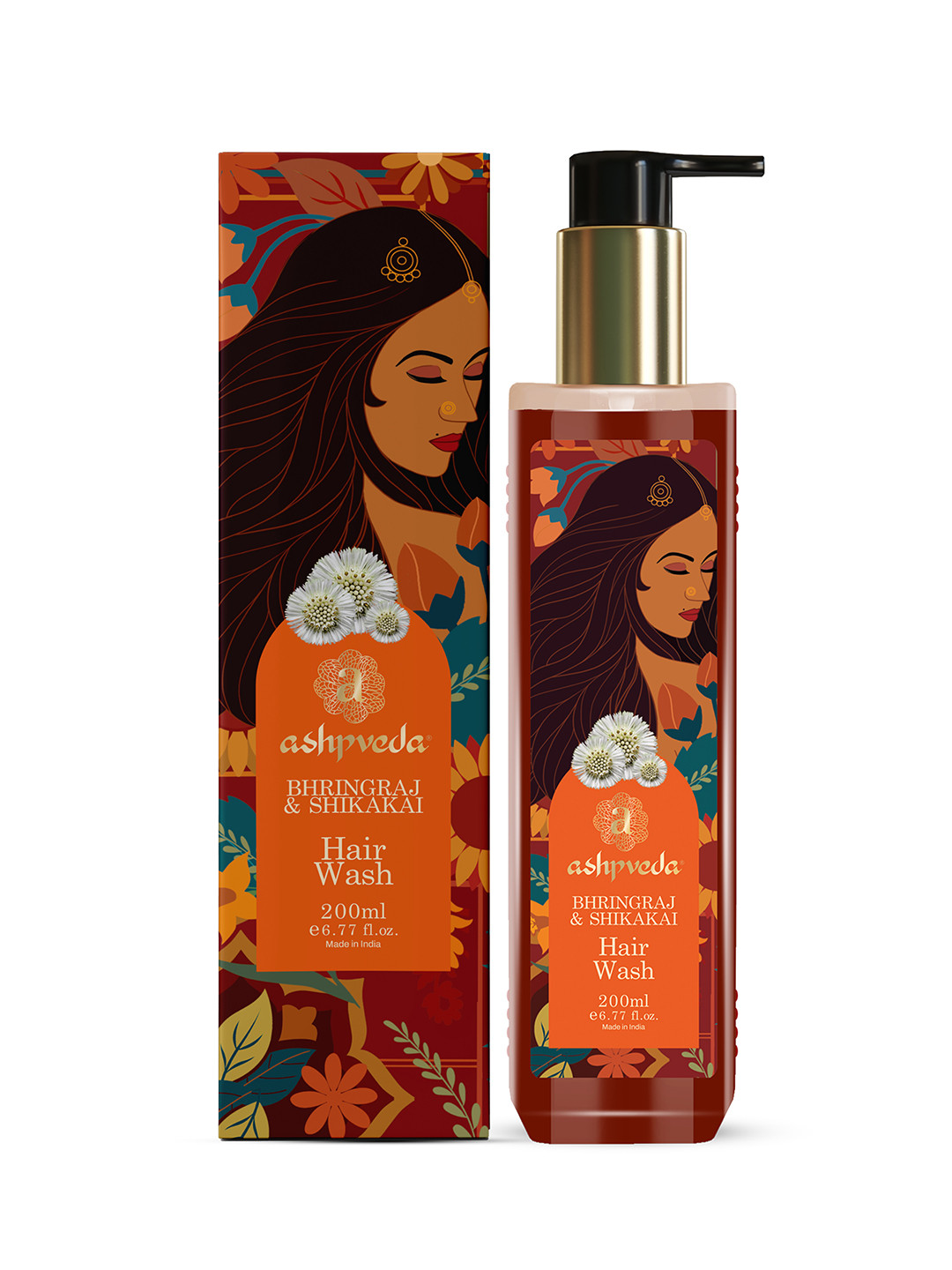ASHPVEDA Essentials Of Shikakai & Bhringraj Hair Wash For Hair Fall- 200 ml