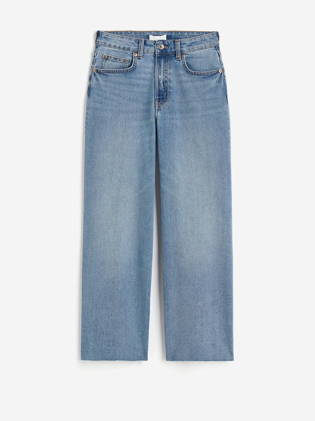 H&M Women Wide High Ankle Jeans