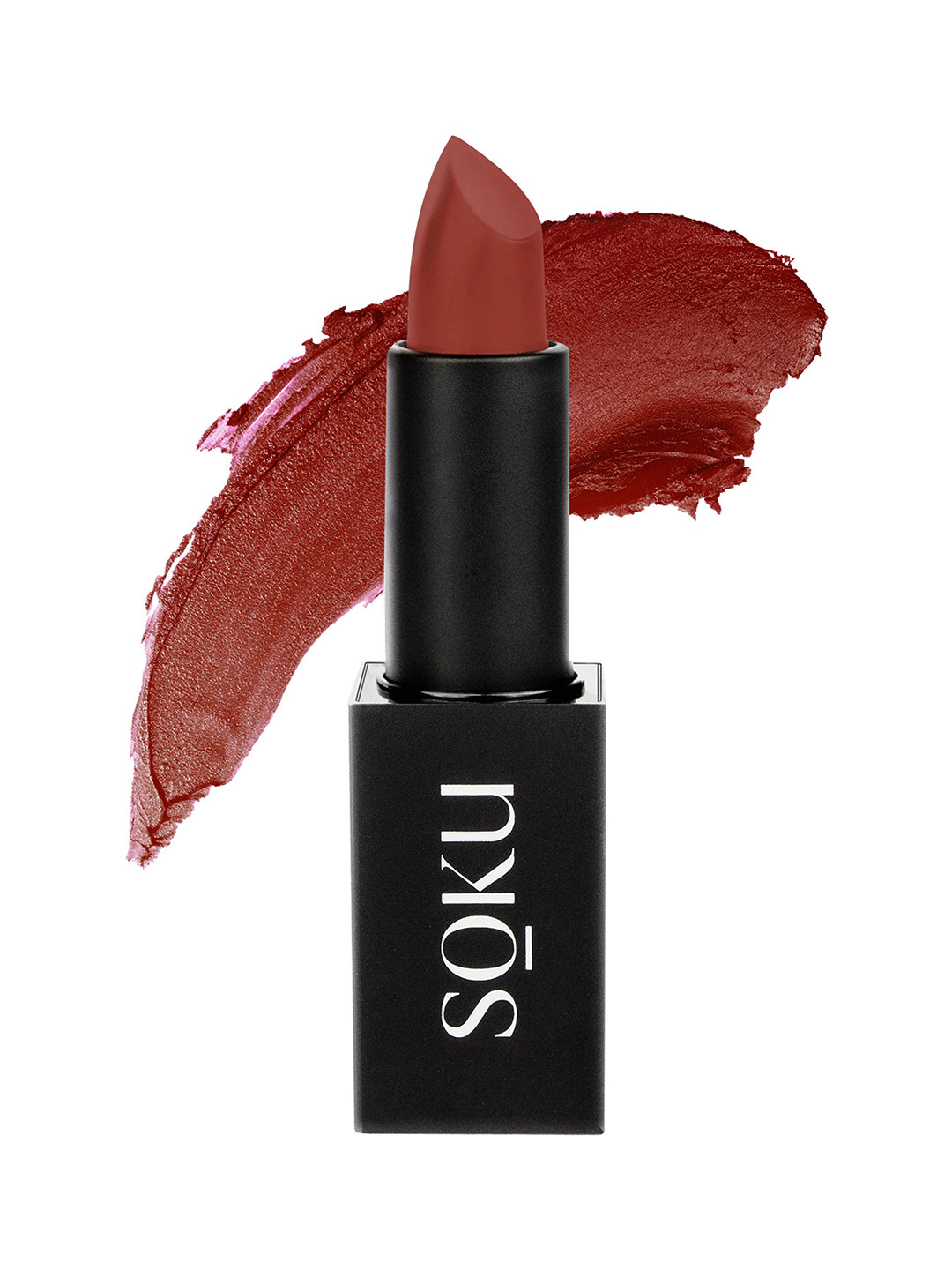 SOKU Censored Creamy Matte Lipstick With Jojoba Oil - Almost Nude 06