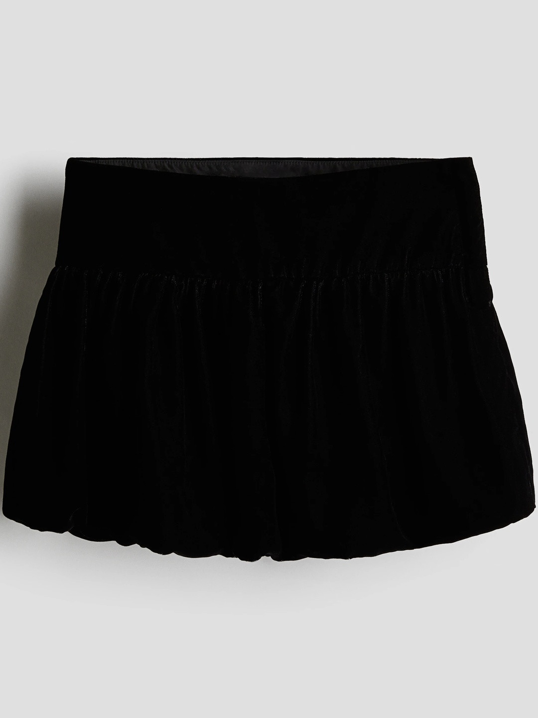 H&M Girls Velvet Balloon Skirt