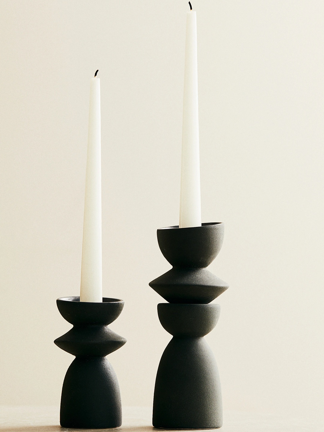 H&M Stoneware Candle Holder