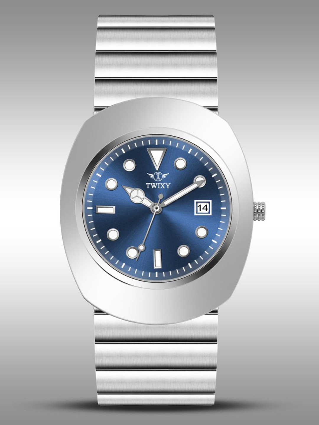 TWIXY Men Dial & Bracelet Style Straps Analogue Watch TYW-11 BLUE