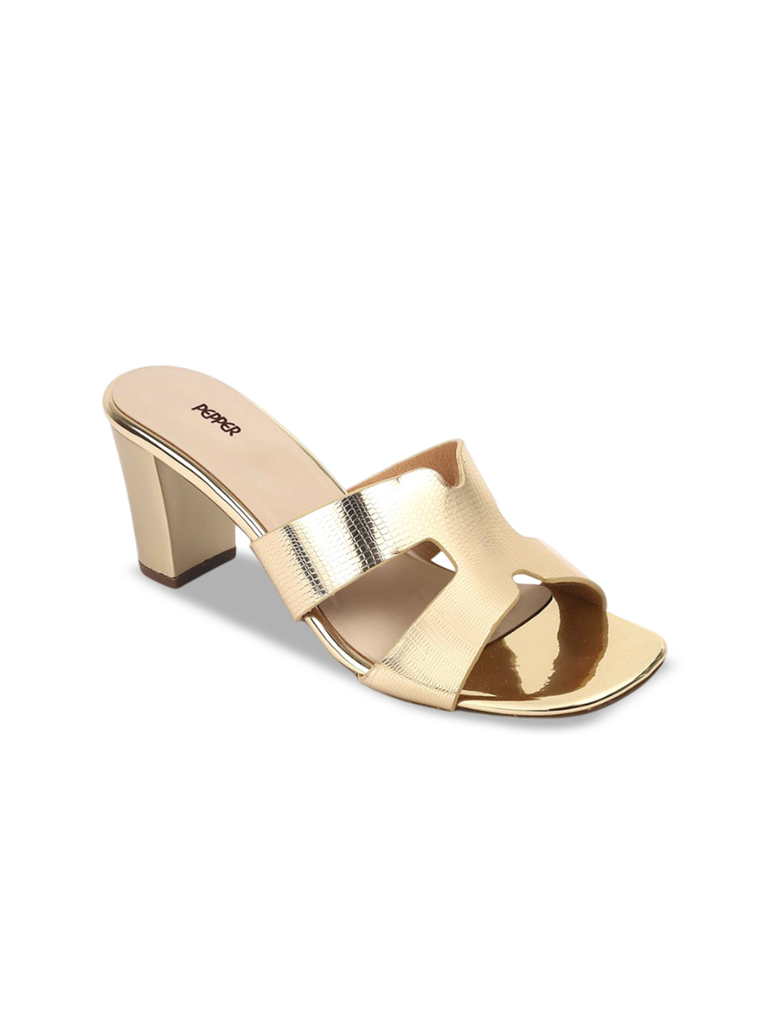 PEPPER PU Women Party Block Heels