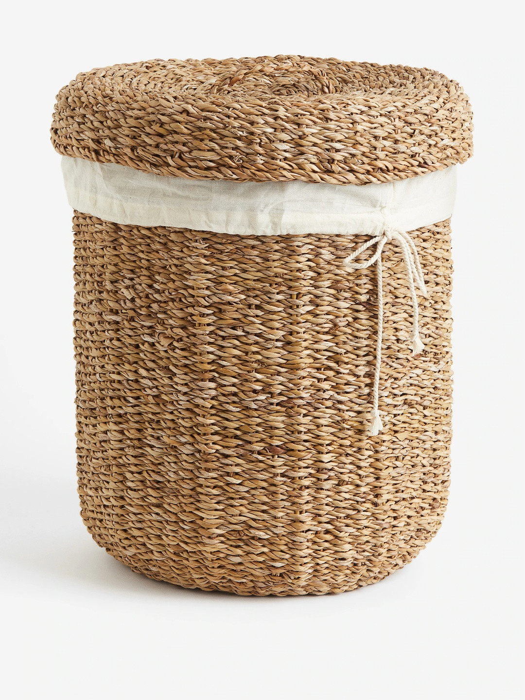 H&M Beige Seagrass Laundry Basket