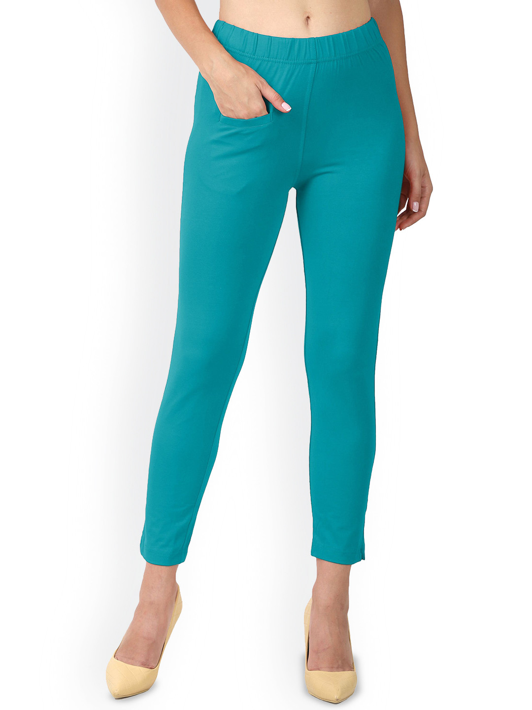 Nikhaar Women Cotton Ankle Length Strechable Leggings