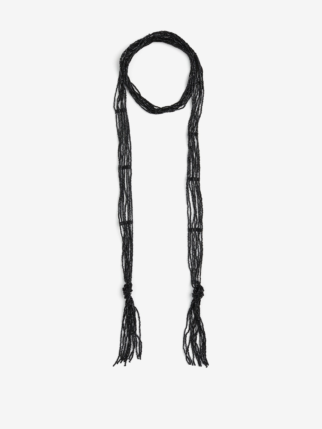H&M Beaded Scarf Necklace