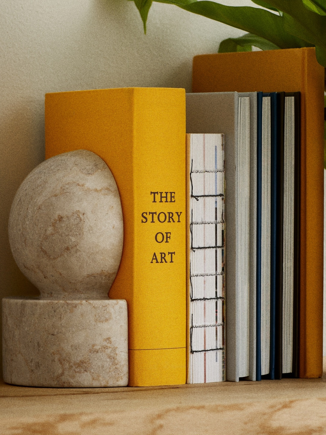 H&M Beige Marble Bookend