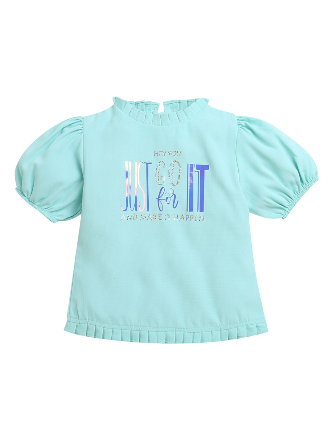 Tiny Girl Girls High Neck Tops