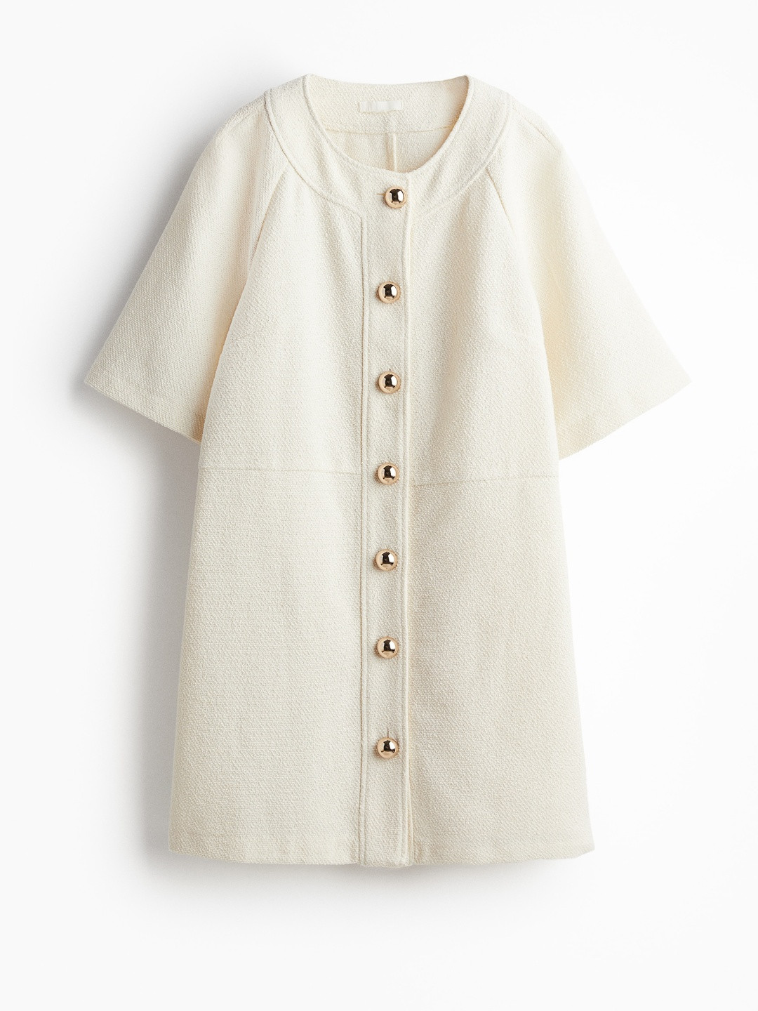 H&M Button-Front  Dress