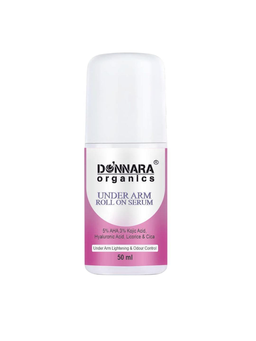 Donnara Organics AHA Underarm Roll-on Anti-Perspirant Deodorant- 50 ml