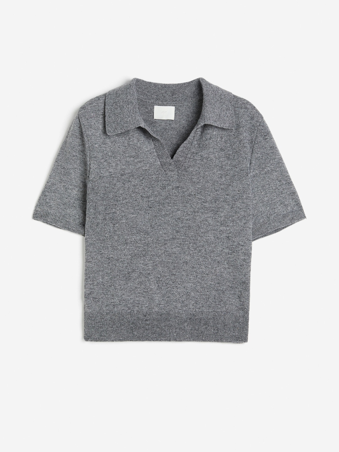 H&M Fine-Knit Polo Shirt