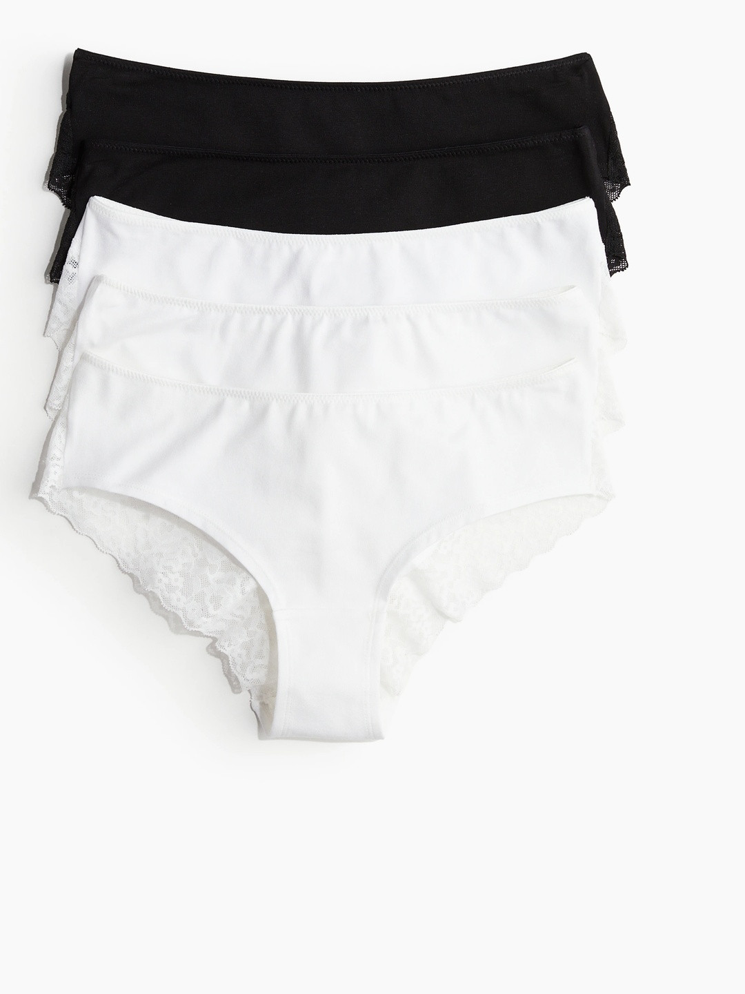 H&M Pack Of 5 Hipster Briefs- 1011444023